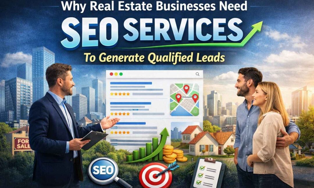 Why Real Estate Businesses Need SEO Services to Generate Qualified Leads