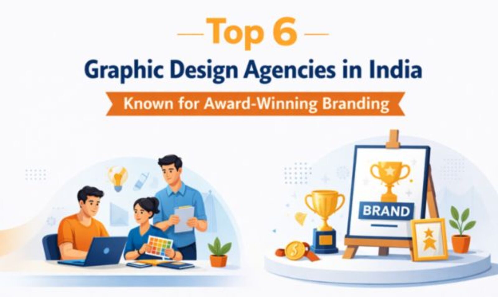 Top 6 Graphic Design Agencies in India Known for Award-Winning Branding