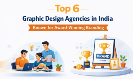 Top 6 Graphic Design Agencies in India Known for Award-Winning Branding